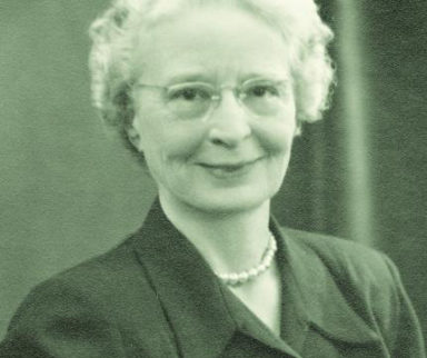 Old photograph portrait of Dr. Margaret Newton