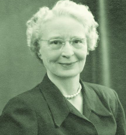 Old photograph portrait of Dr. Margaret Newton